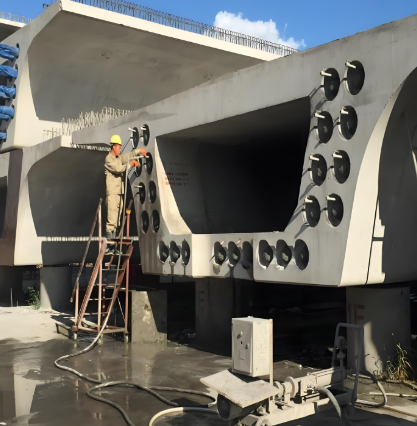 龙子湖压浆料施工流程及注意事项